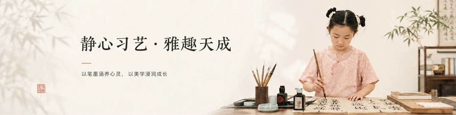 竹影与笔墨相映，陶书院学员静心练习书法
